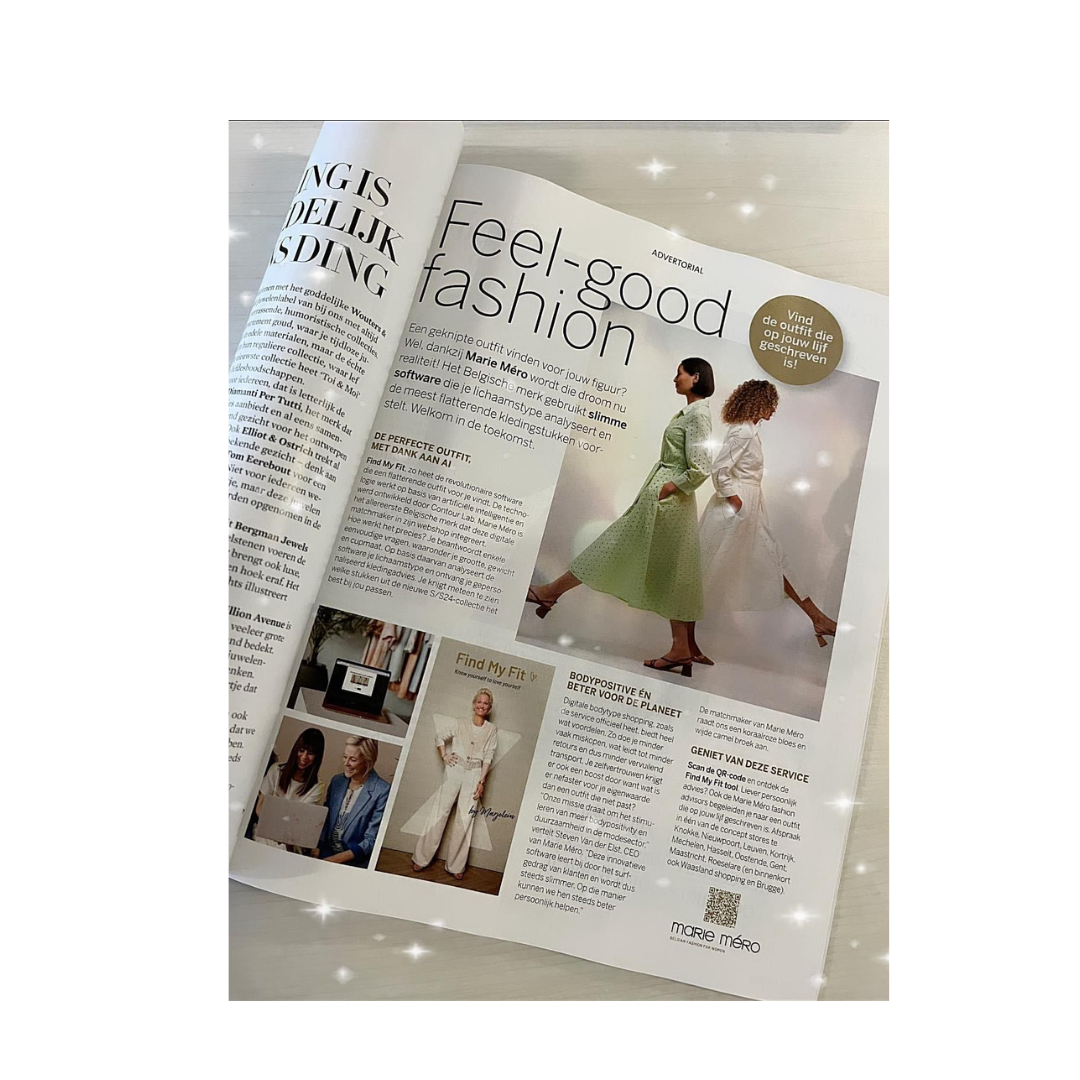 Marie Méro in Feeling magazine