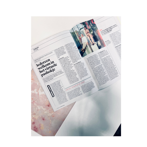 Marie Méro in Trends magazine