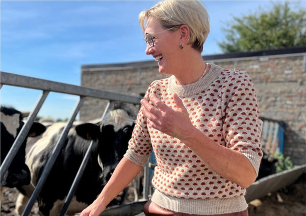 Nadine Lesage, proud to wear Marie Méro