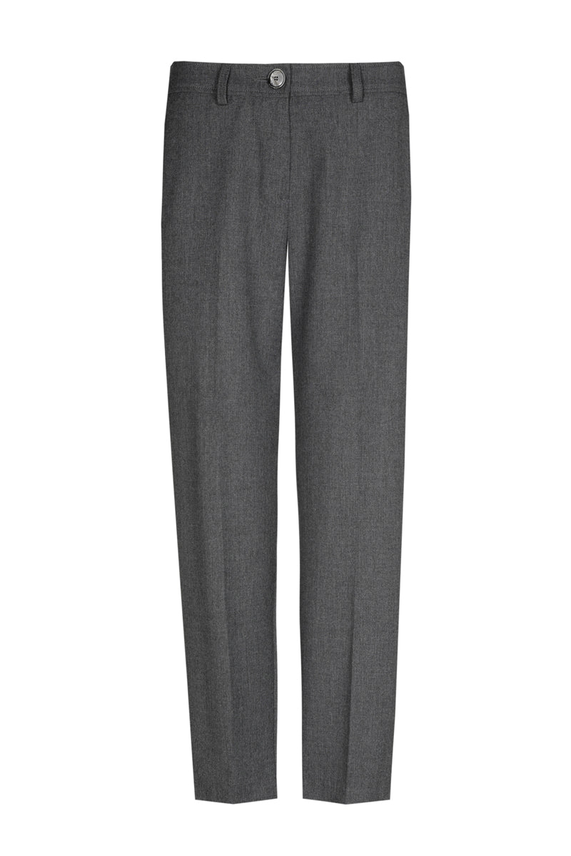Antraciet grijze broek in 7/8 lengte