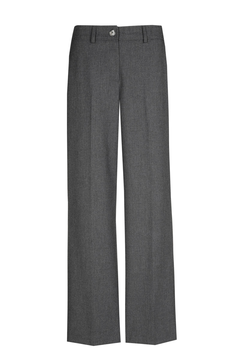 Pantalon gris à jambes larges