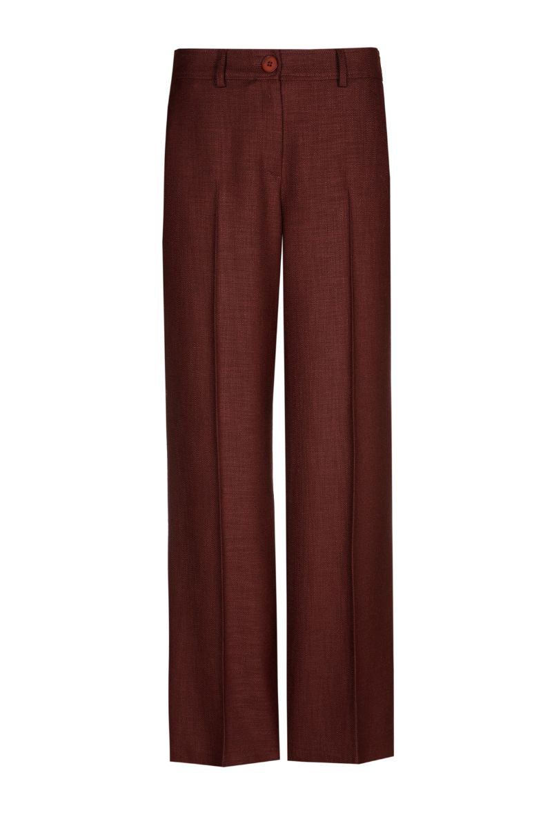 Pantalon droit Bordeaux