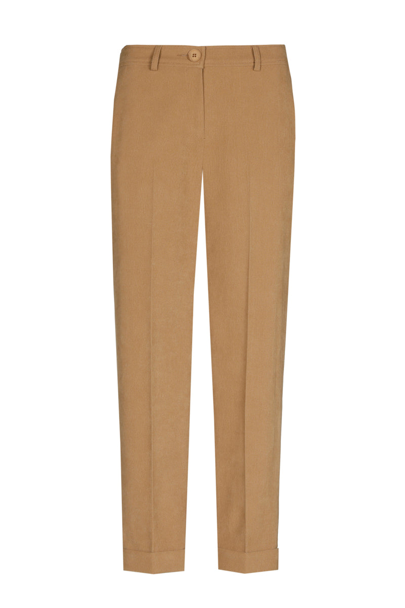 EN EXCLUSIVITÉ DANS NOS CONCEPT STORES: Pantalon camel longueur 7/8