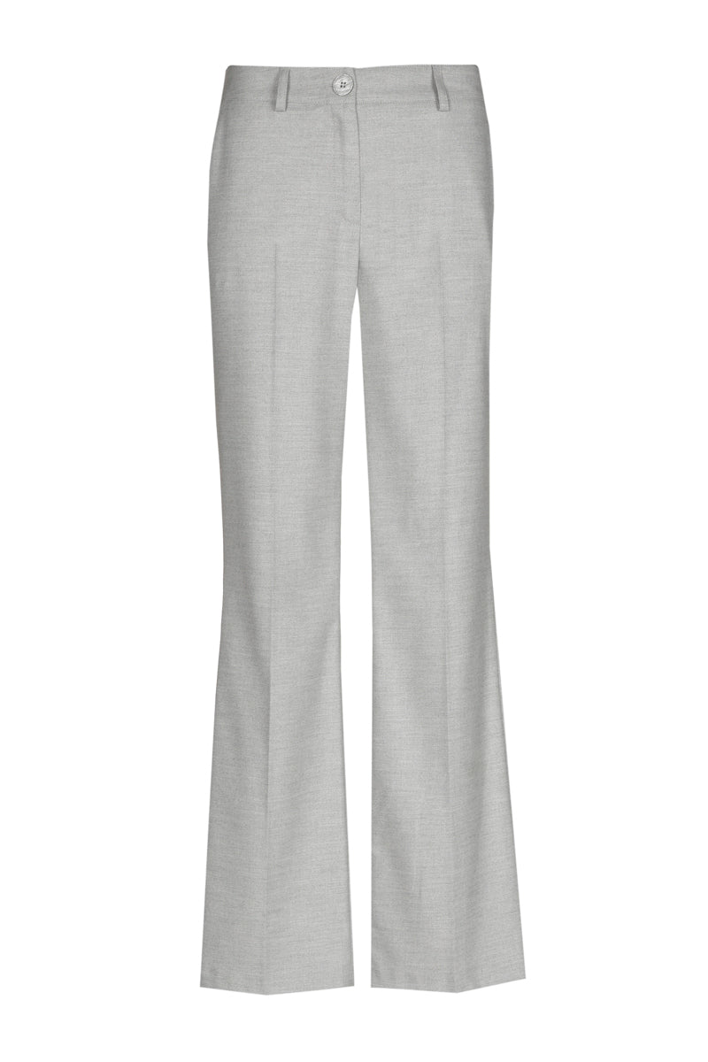 Grey bootcut trousers