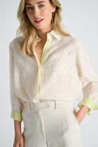 Blouse écru coupe ample