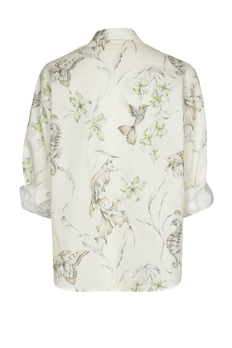 Bloes met originele dierenprint