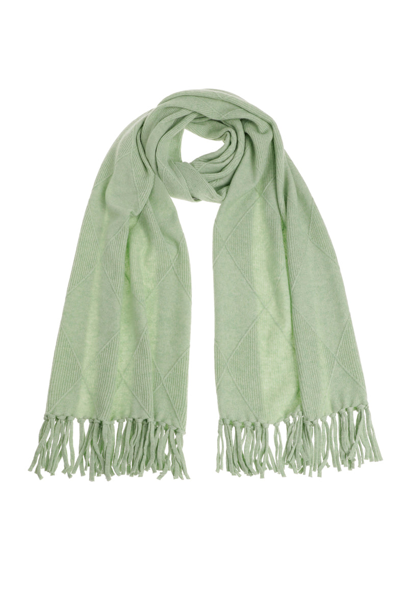 Mint kleurige sjaal