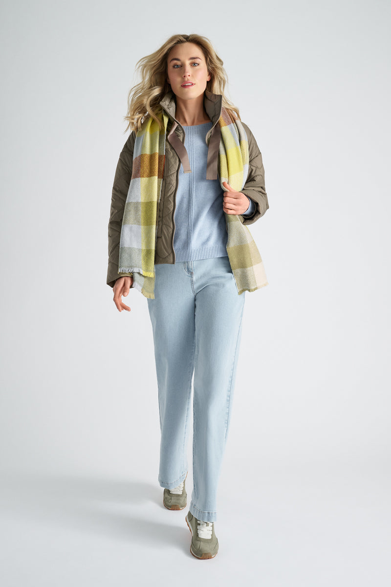 Korte kaki parka