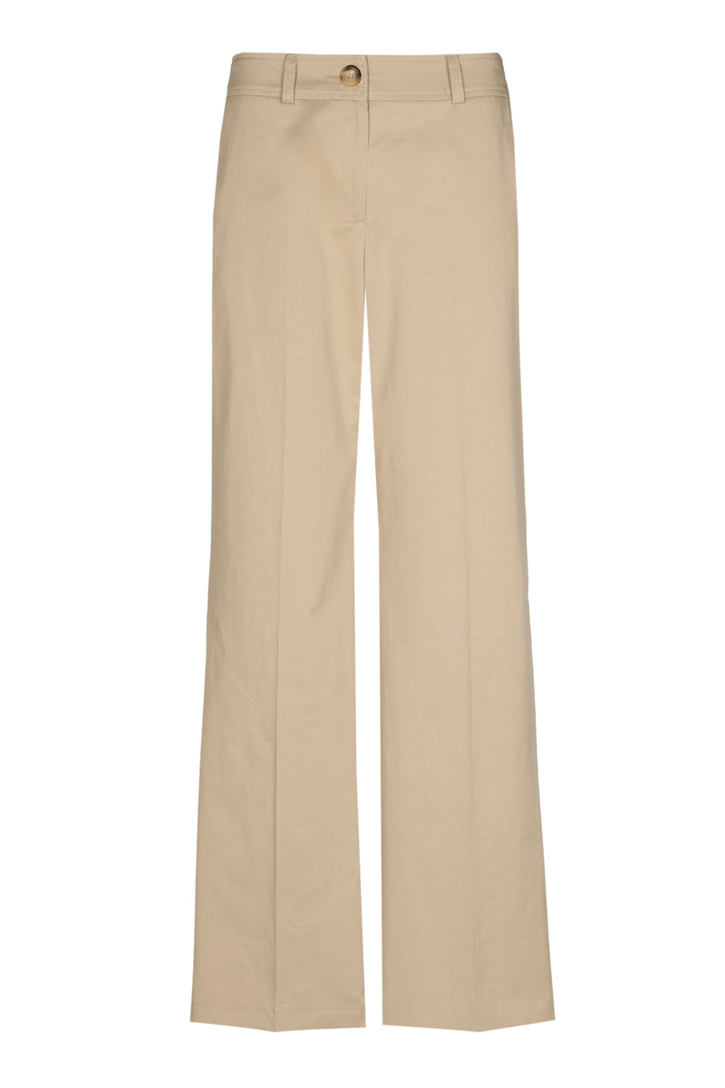 Beige broek in katoen