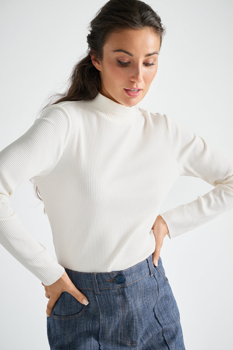 Sous-pull écru