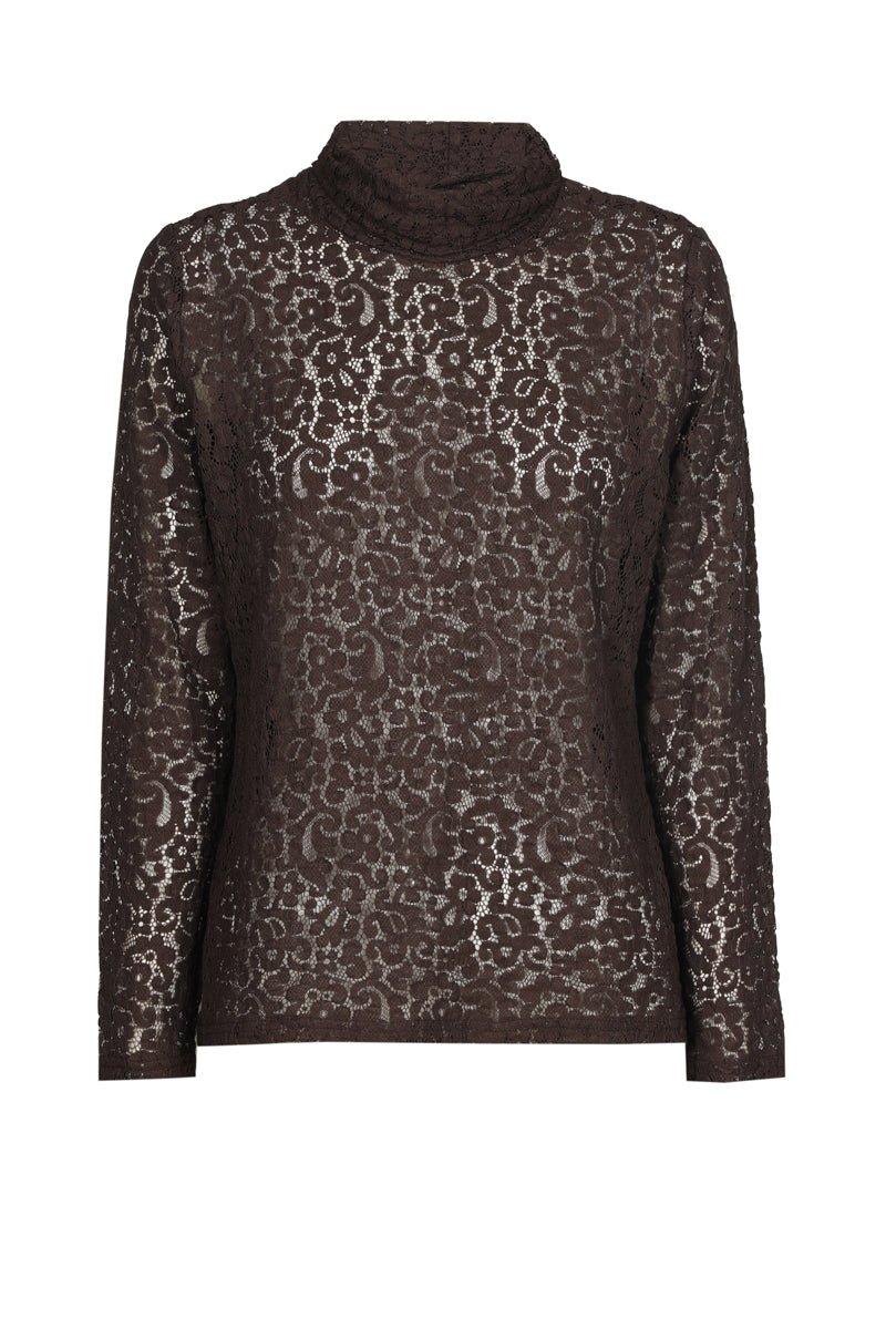 Bruine kanten sous-pull