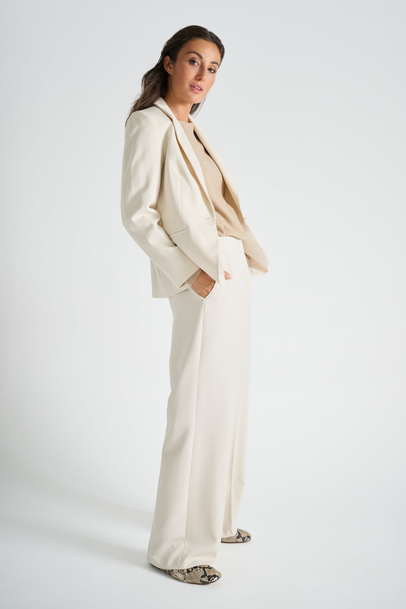 Cream blazer for every occasion